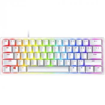 
Razer – Huntsman Mini { Mercury color //  Clicky Optical Switch }  RZ03-03390300-R3M1